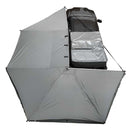Overland Vehicle Systems HD Nomadic 270 Degree Awning - Driver Side - Dark Gray Awning with Black Cover