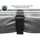 Overland Vehicle Systems HD Nomadic 270 Degree Awning - Passenger Side - Dark Gray Awning With Black Cover