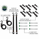 Overland Vehicle Systems HD Nomadic 270 Degree Awning - Passenger Side - Dark Gray Awning With Black Cover