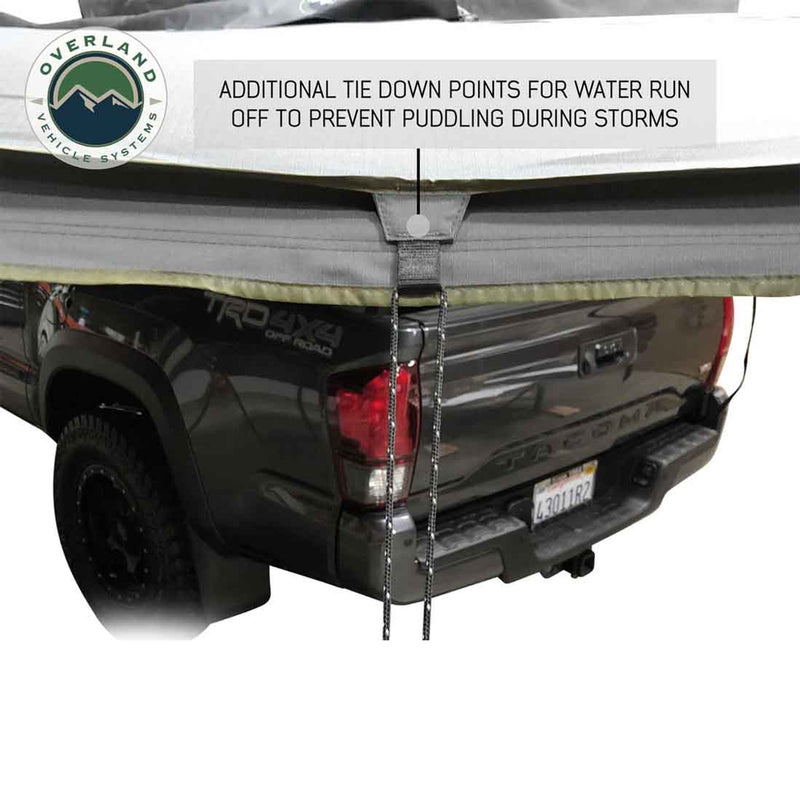 Overland Vehicle Systems HD Nomadic 270 Degree Awning & Wall 1, 2, & 3, Mounting Brackets - Driver Side