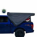 Overland Vehicle Systems HD Nomadic 270 LT Awning - Driver Side - Dark Gray With Black Travel Cover Universal