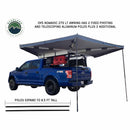Overland Vehicle Systems HD Nomadic 270 LT Awning - Driver Side - Dark Gray With Black Travel Cover Universal