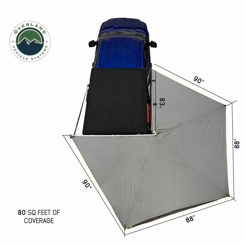 Overland Vehicle Systems HD Nomadic 270 LT Awning - Passenger Side