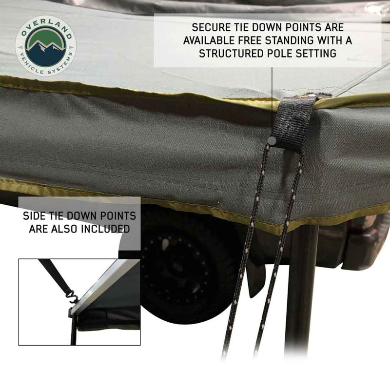 Overland Vehicle Systems HD Nomadic 270 LT Awning - Passenger Side