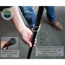 Overland Vehicle Systems HD Nomadic 180 Degree Awning - Dark Grey with Black Travel Cover Universal