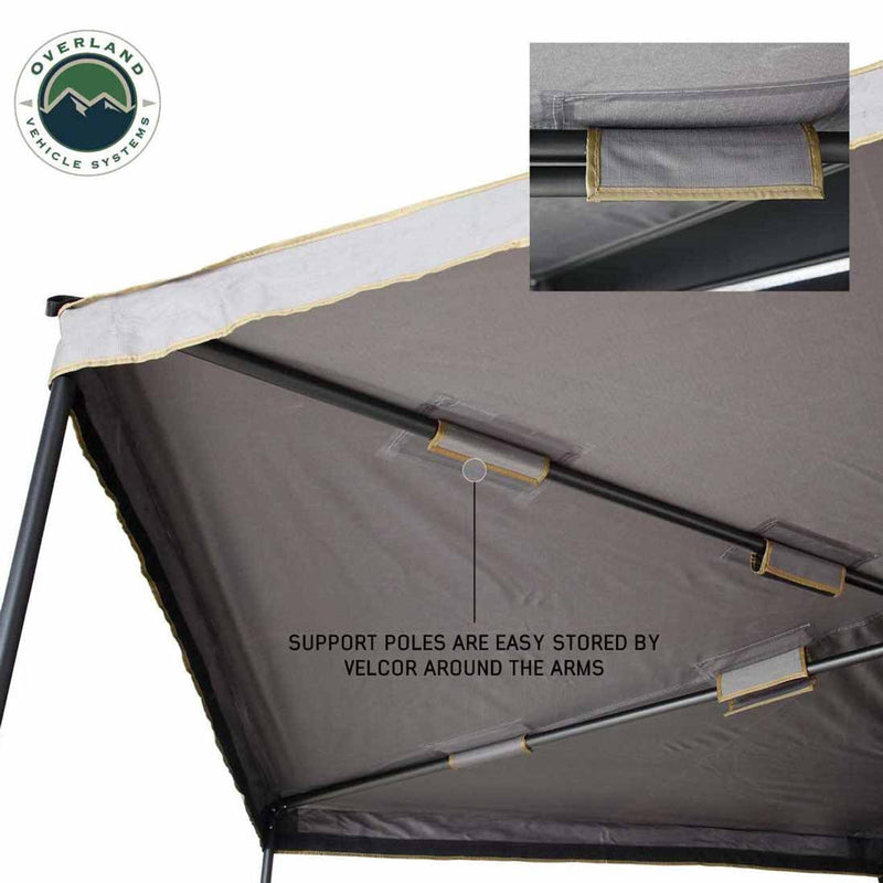 Overland Vehicle Systems HD Nomadic 270 LTE Awning - Passenger Side