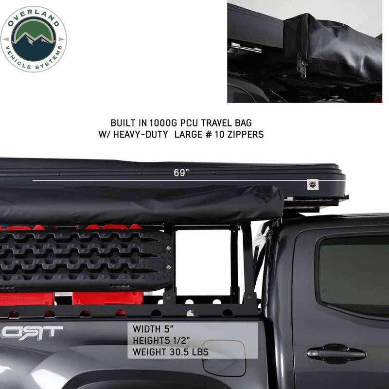 Overland Vehicle Systems HD Nomadic 270 LTE Awning - Passenger Side