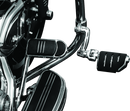 Kuryakyn Longhorn Trident Dually Offset Highway Pegs 1-1/4 in Clamp Chrome