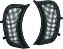 Kuryakyn Mesh Headlight Vent Accents Black