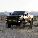AlphaRex 20-22 Ford Super Duty NOVA-Series LED Projector Headlights Alpha-Black