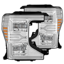 AlphaRex 20-22 Ford Super Duty NOVA-Series LED Projector Headlights Chrome
