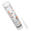 Back of the label for the tube of adhesive.