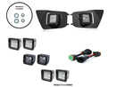 LED Fog Light Pod Replacements Brackets Kit For 2012-2015 Toyota Tacoma