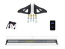 52" Curved LED Light Bar Roof Brackets Kit For 2005-2023 Toyota Tacoma