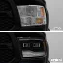 Form Lighting 2009-2018 Ram 1500/2500/3500 LED Projector Headlights (pair)