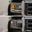 Form Lighting 2014-2018 GMC Sierra 1500 LED Projector Headlights (pair)