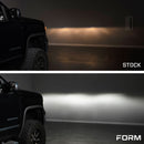 Form Lighting 2014-2018 GMC Sierra 1500 LED Reflector Headlights (pair)