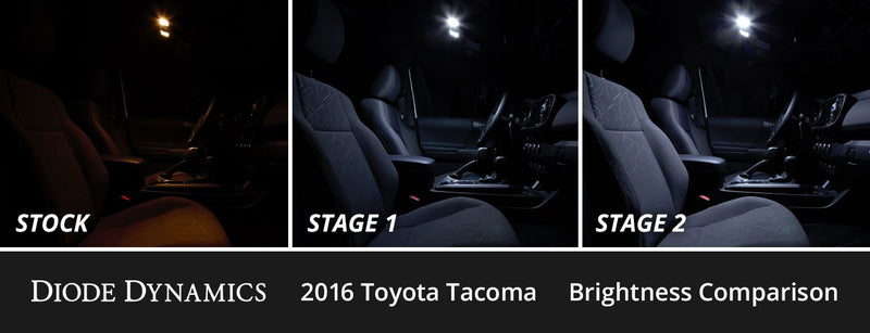 Diode Dynamics Interior LED Conversion Kit For 2016-2023 Toyota Tacoma