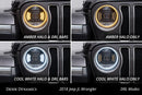 Diode Dynamics Elite LED Headlights for 2018-2025 Jeep JL Wrangler