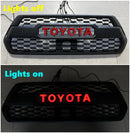 TRD Pro Style Front Grille for Toyota Tacoma 2016-2023 - Glowing Letters