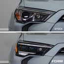 Form Lighting 2014-2024 Toyota 4Runner Sequential LED Projector Headlights (pair)