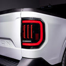 A photo of a 2022-2025 Ford Maverick Form Lighting LED Tail Lights Red (pair)