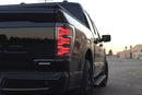 AlphaRex 21-23 Ford F150 LUXX-Series LED Tail Lights Alpha-Black