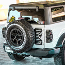 AlphaRex 21-24 Ford Bronco NOVA-Series Prismatic LED Tail Lights Alpha-Black