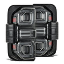 AlphaRex 21-25 Ford Bronco NOVA-Series Prismatic LED Tail Lights Black