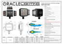 Oracle Lighting Multifunction LED Plow Headlight with Heated Lens 5700K