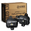 AlphaRex 22-25 GMC Serria 1500 DoubleTap Dual Color LED Projector Fog Lights