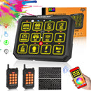 AC Series AC-1200 RGB Switch Panel with APP&Remote Control, Toggle/ Momentary/ Pulsed Mode Supported(One-Sided Outlet)