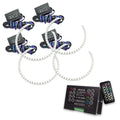 2000-2002 Lincoln LS LED Headlight Halo Kit with 2.0 Controller.