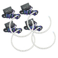 2008-2014 Dodge Challenger Standard Mount LED Headlight Halo Kit - ColorSHIFT Halos
