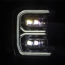AlphaRex 23-26 Ford Super Duty NOVA-Series LED Projector Headlights Alpha-Black