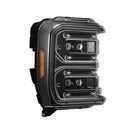 AlphaRex 23-26 Ford Super Duty NOVA-Series LED Projector Headlights Alpha-Black