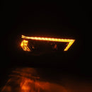 AlphaRex 14-20 Toyota 4Runner MK II PRO-Series Halogen Projector Headlights Alpha-Black