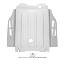 RIVAL Aluminum Transmission Skid Plate 2024-2025 Toyota Tacoma 4Gen Hybrid Only 2024-2025 Toyota Land Cruiser Hybrid Only 2025 Toyota 4Runner 6Gen Hybrid Only