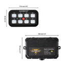 AR-800 RGB Switch Panel with APP, Toggle/ Momentary/ Pulsed Mode Supported(One-Sided Outlet)