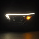 AlphaRex 24-25 Toyota Tacoma / 25-up 4Runner OG-Style LUXX-Series LED Projector Headlights Alpha-Black