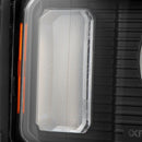 AlphaRex 24-26 Toyota Land Cruiser Heritage-Edition LED Projector Headlights Black