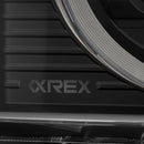 AlphaRex 24-26 Toyota Land Cruiser Heritage-Edition LED Projector Headlights Black