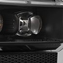 AlphaRex 24-26 Toyota Land Cruiser NOVA-Series LED Projector Headlights Black