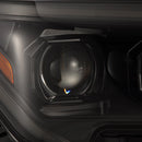 AlphaRex 24-25 Toyota Tacoma / 25-up 4Runner LUXX-Series LED Projector Headlights Alpha-Black