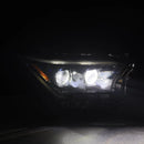 AlphaRex  24+ Toyota Tacoma LUXX-Series LED Projector Headlights Black