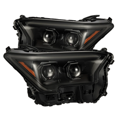 AlphaRex 24-25 Toyota Tacoma / 25-up 4Runner LUXX-Series LED Projector Headlights Alpha-Black