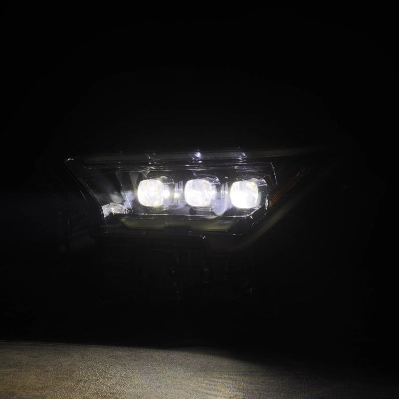 AlphaRex 2024+ Toyota Tacoma / 25+ 4Runner NOVA-Series LED Projector Headlights Alpha-Black