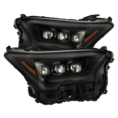 AlphaRex 2024+ Toyota Tacoma / 25+ 4Runner NOVA-Series LED Projector Headlights Alpha-Black