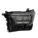 AlphaRex 24-25 Toyota Tacoma / 25-up 4Runner NOVA-Series LED Projector Headlights Black