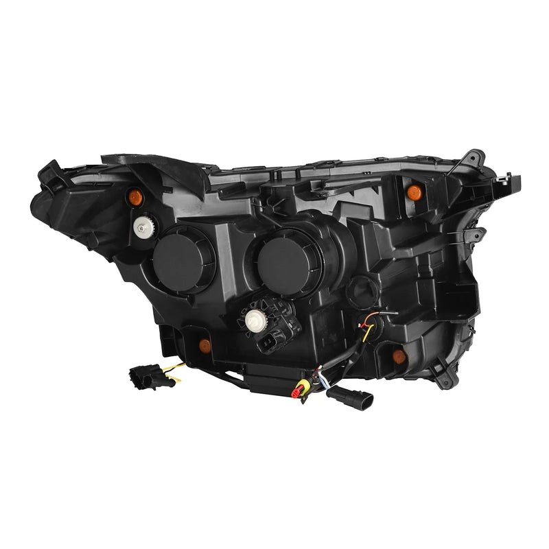 AlphaRex 24-25 Toyota Tacoma / 25-up 4Runner NOVA-Series LED Projector Headlights Black